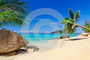 Tropical beach scenery