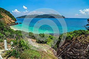 Tropical beach scenery, Andaman sea