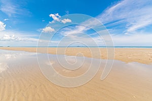 Tropical beach Sea,Sand and summer day