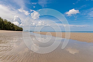 Tropical beach Sea,Sand and summer day