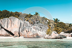 Tropical Beach in Seychelles