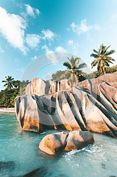 Tropical Beach in Seychelles