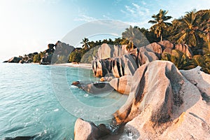 Tropical Beach in Seychelles