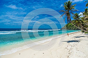 Tropical beach in Seychelles, Mahe