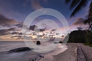 Tropical Beach Sunset, Seychelles