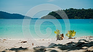 Tropical beach in Tarutao Nationalpark, Thailand