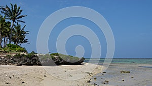 Tropical beach on Vita Levu Fiji