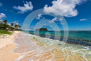 Tropical Beach in Western Samoa