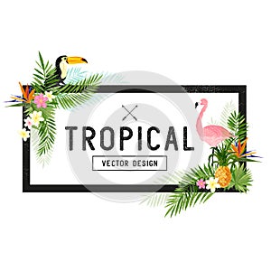 Tropical Border Design