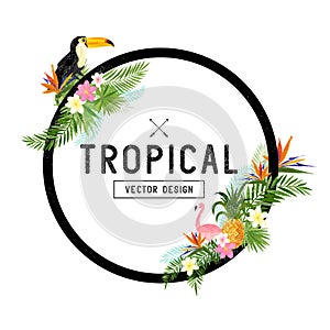 Tropical Border Design