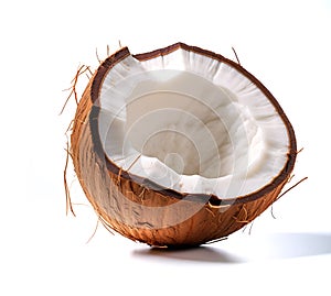 Tropical Bounty: The Open Coconut