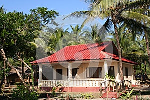 Tropical bungalow