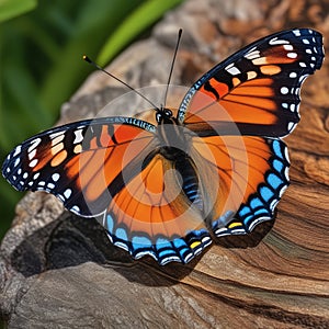 The tropical butterfly dazzles with its ultra colours, enormous wingspan and exotic beauty.