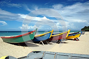 Tropical Caribbean Boats photo