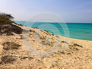 Tropical coastline of Atlantic Ocean, Cape Verde photo