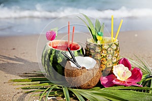 Tropical cocktails