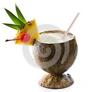 Tropical coconut drink