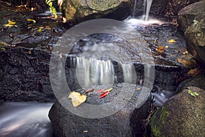 Tropical creek with waterfall in North Queensland photo