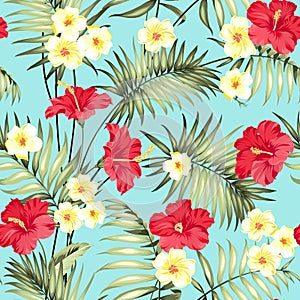 Tropical design for fabric swatch.