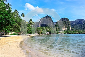 Tropical Dream Beach,Railay beach in Krabi