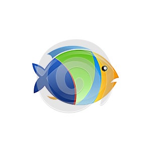 Tropical fish vector