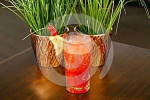 Tropical fresh drinks