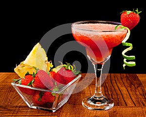 Tropical fruit cocktail