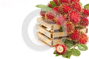 Tropical fruit, Fresh rambutans