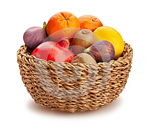 tropical fruit mix basket