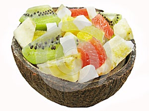 Tropical fruit salad