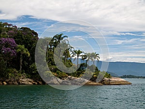 Tropical headland, Brazil.