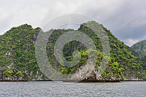 Tropical hilly islands in Coron, Philippines