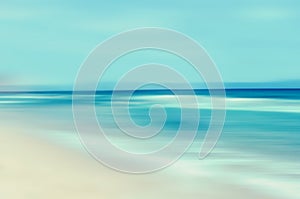 Tropical horizon abstract background