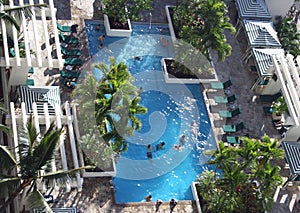 Tropical Hotel Pool