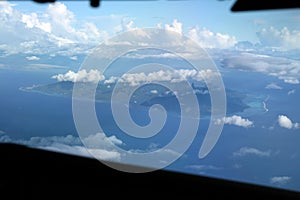 Tropical island flight