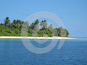 A Tropical Island in Maldives