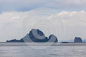 Tropical island near Ao Nang