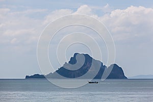 Tropical island near Ao Nang, Thailand