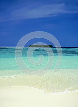 Tropický ostrov ráj 
