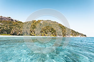 Tropical Island in Seychelles