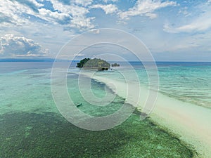 Tropical Islands in Barobo, Surigao del Sur. Philippines.