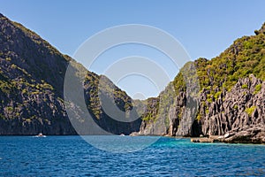 Tropical Islands in El Nido Palawan Philippines