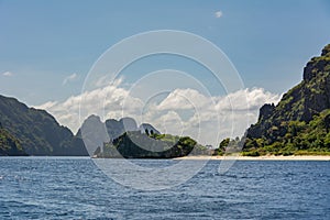 Tropical Islands in El Nido Palawan Philippines