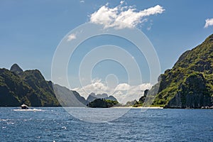 Tropical Islands in El Nido Palawan Philippines