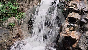 Tropical Jungle Waterfall