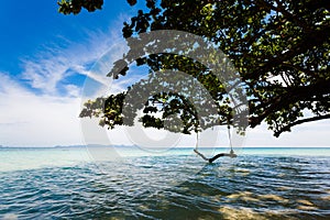 Tropical landscape of Koh Kradan