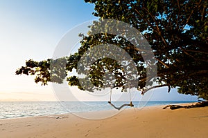 Tropical landscape of Koh Kradan