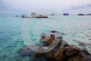 Tropical landscape of Koh Larn