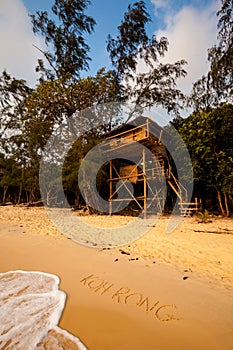 Tropical landscape of Koh Rong