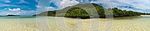 Tropical landscape of Koh Rong Samloem island